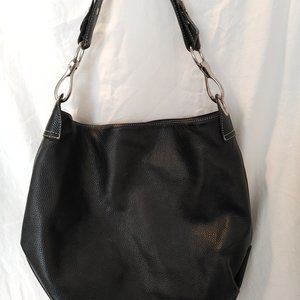Vera Pelle Pebbled Leather Handbag/Tote/Shoulder